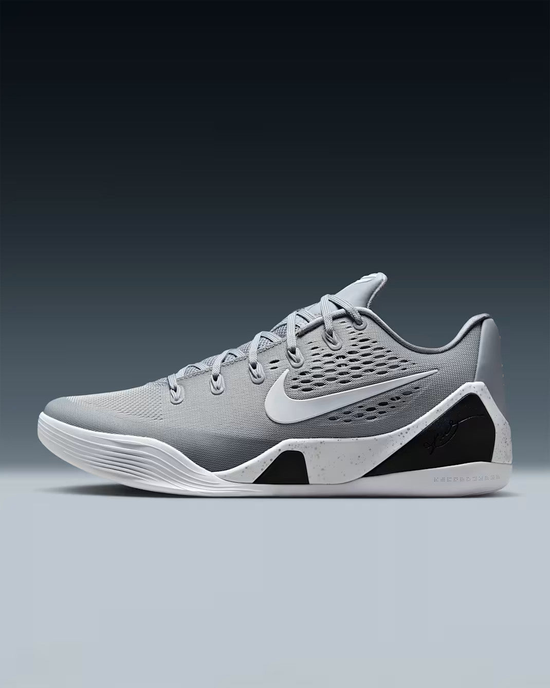 Kobe IX Elite Low EM Protro Basketball Shoes Wolf Grey Men's | Size 7.5 - 14