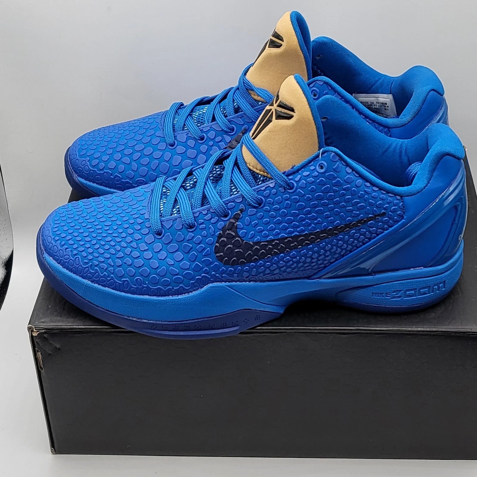 Caitlin Clark x Kobe 6 Protro “Cookie Monster” PE Men's Size US 7-12