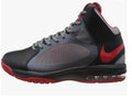 Nike Black Air Max Actualizer II Men's Basketball Shoes, Grey/Red