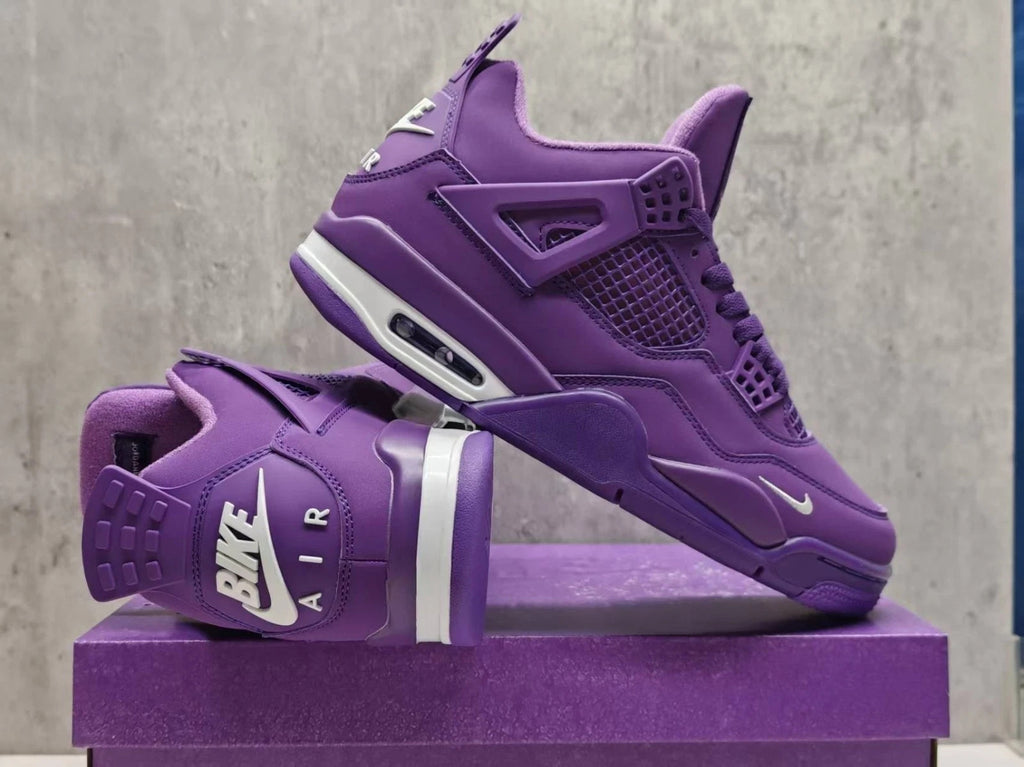 Nigel Sylvester x Jordan 4 Brick by Brick 'Purple Rain' Men's Size US 7-12