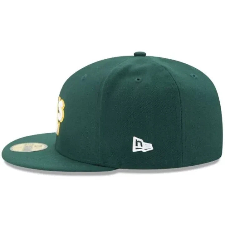 NEW Men's Oakland Athletics Green Collection Road 59FIFTY Fitted Hat