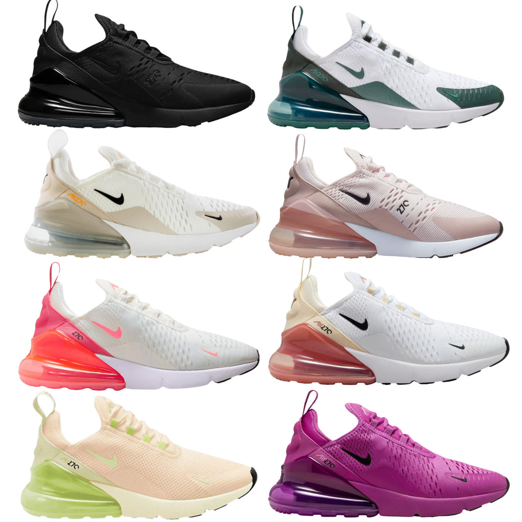 Nike Air Max 270 Women Sneaker Shoe US Size 6-11 New Colors New in Box Athletic