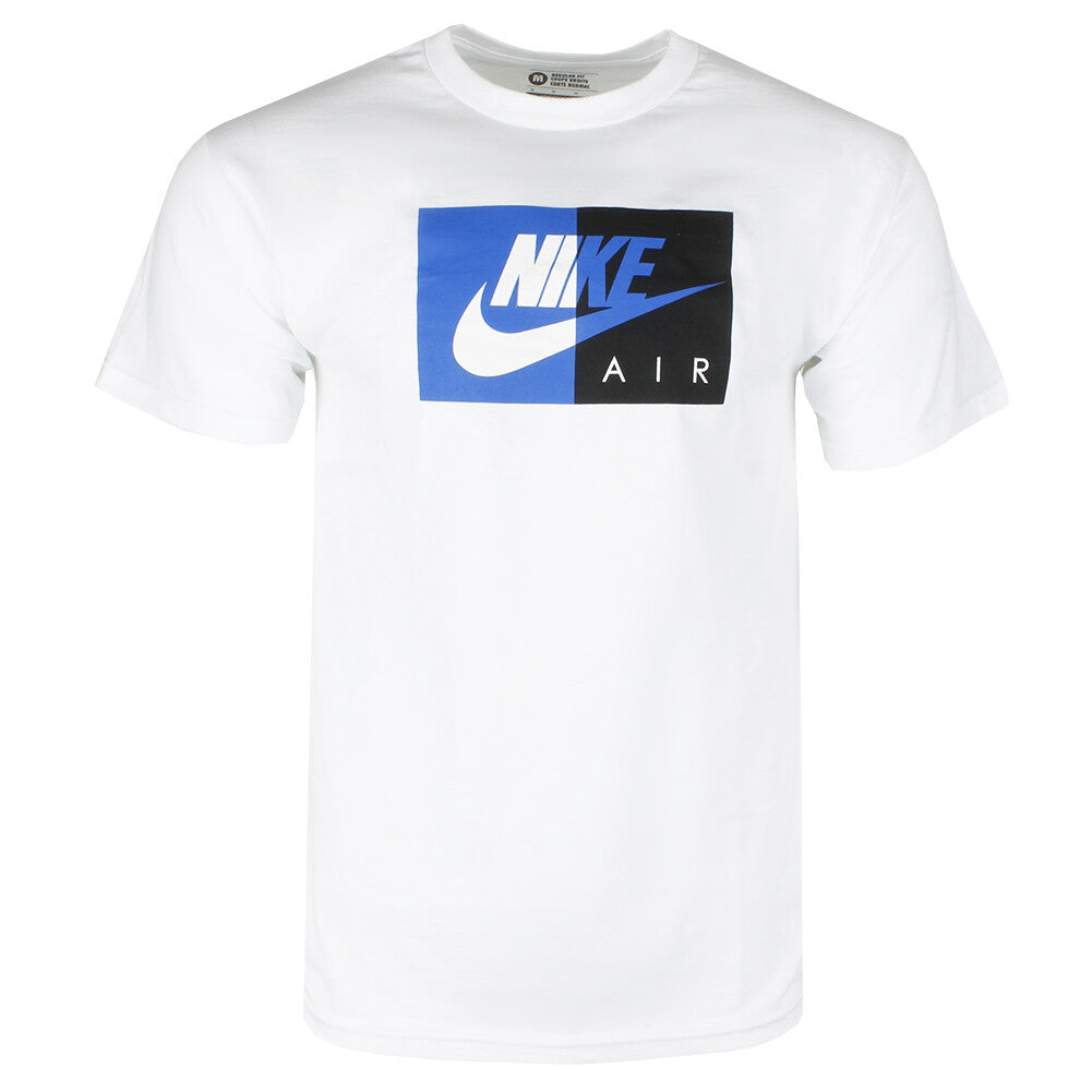 Nike Air Men's Athletic Short Sleeve Color Blocked Logo Gym Graphic T-Shirt