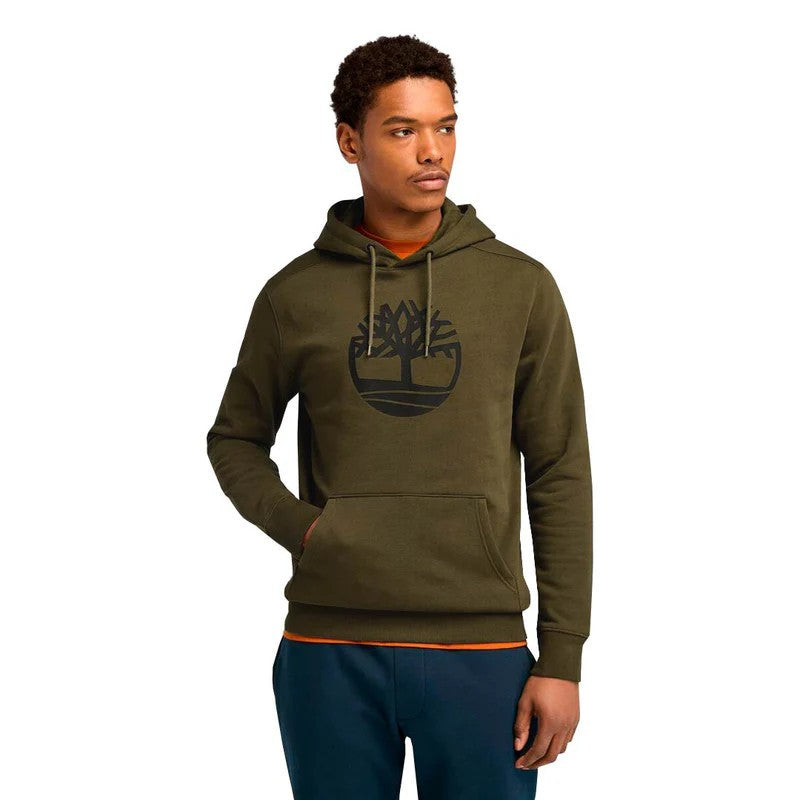Timberland Mens Hoodie Kennebec River Tree Logo  Pullover Hooded Sweatshirt