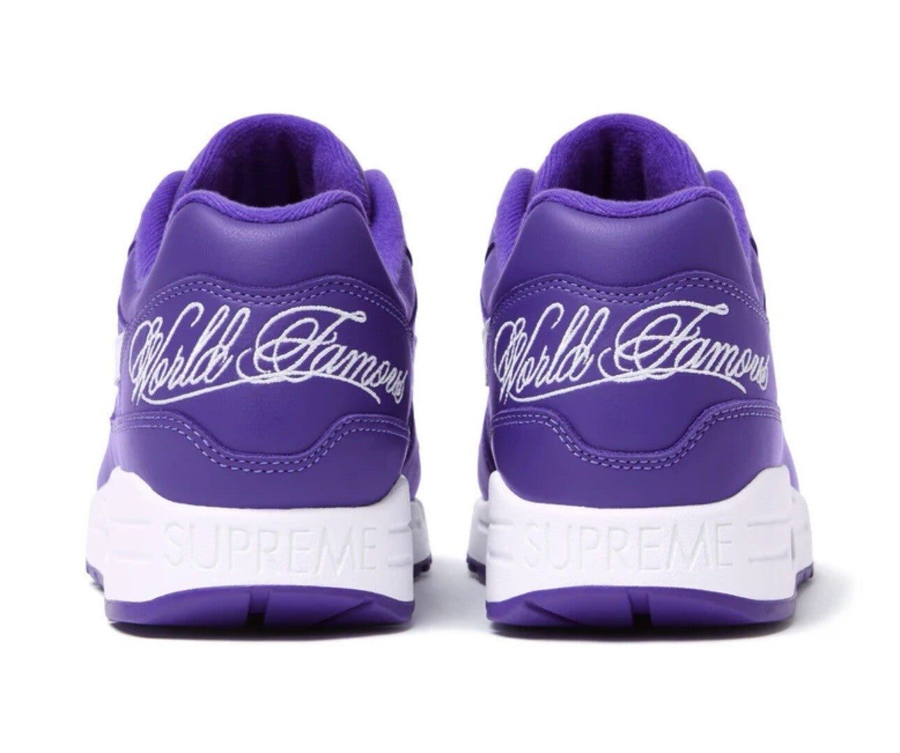 Supreme × Nike Air Max 1 '87 SP "Purple" SS25 Week4 HF8813-500 Sneakers New