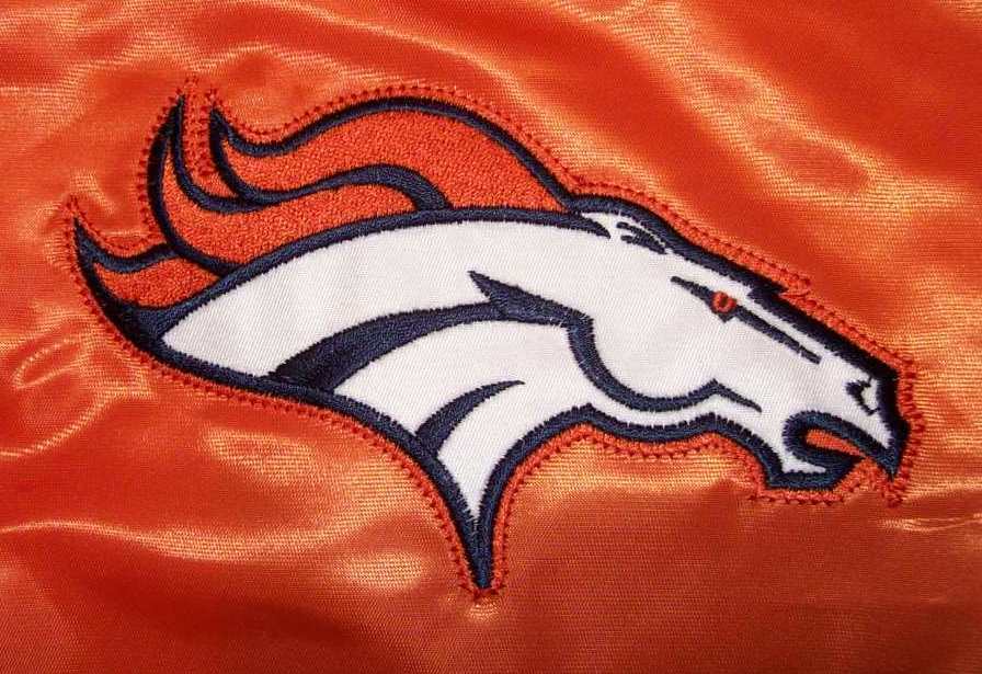 DENVER BRONCOS NFL STARTER Snap Down Jacket  ORANGE