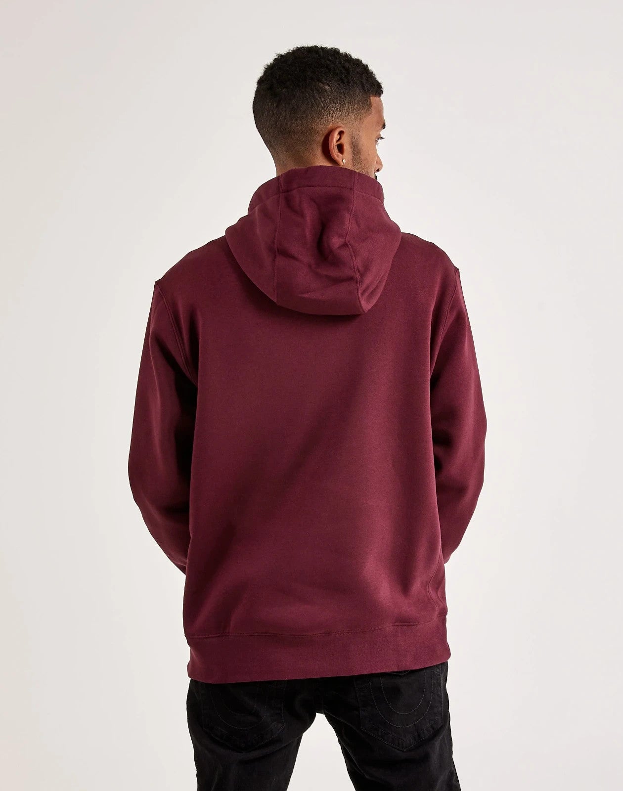 Nike Hoodie Men's Club Fleece Pullover Warm Sportswear Sweatshirt BV2654