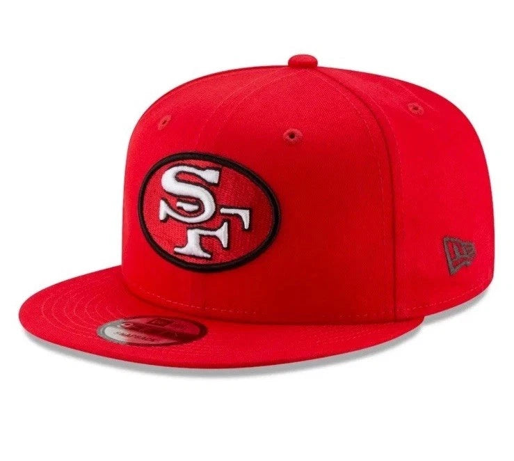 San Francisco 49ers New Era Throwback 9FIFTY Adjustable Snapback NFL Hat Men's