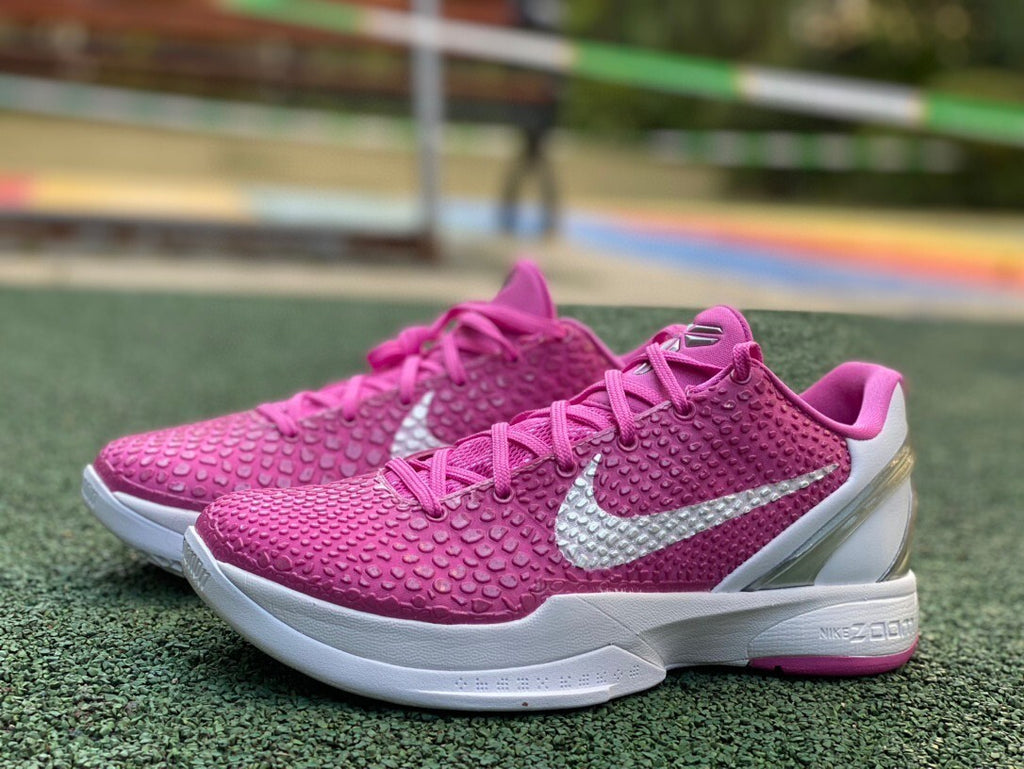 DJ3596-600 NK Kobe 6 Kay Yow Think Pink Men's Shoe Sizes 4-14