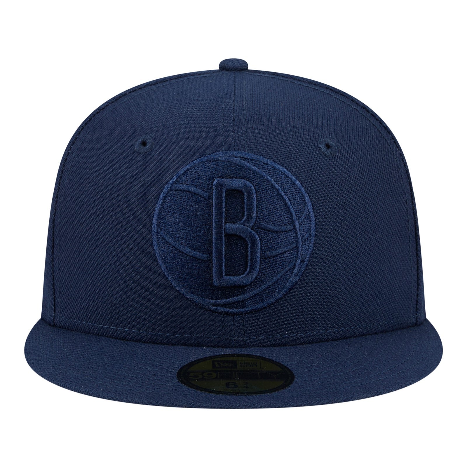 Men's New Era Navy Brooklyn Nets Tonal Color Pack 59FIFTY Fitted Hat