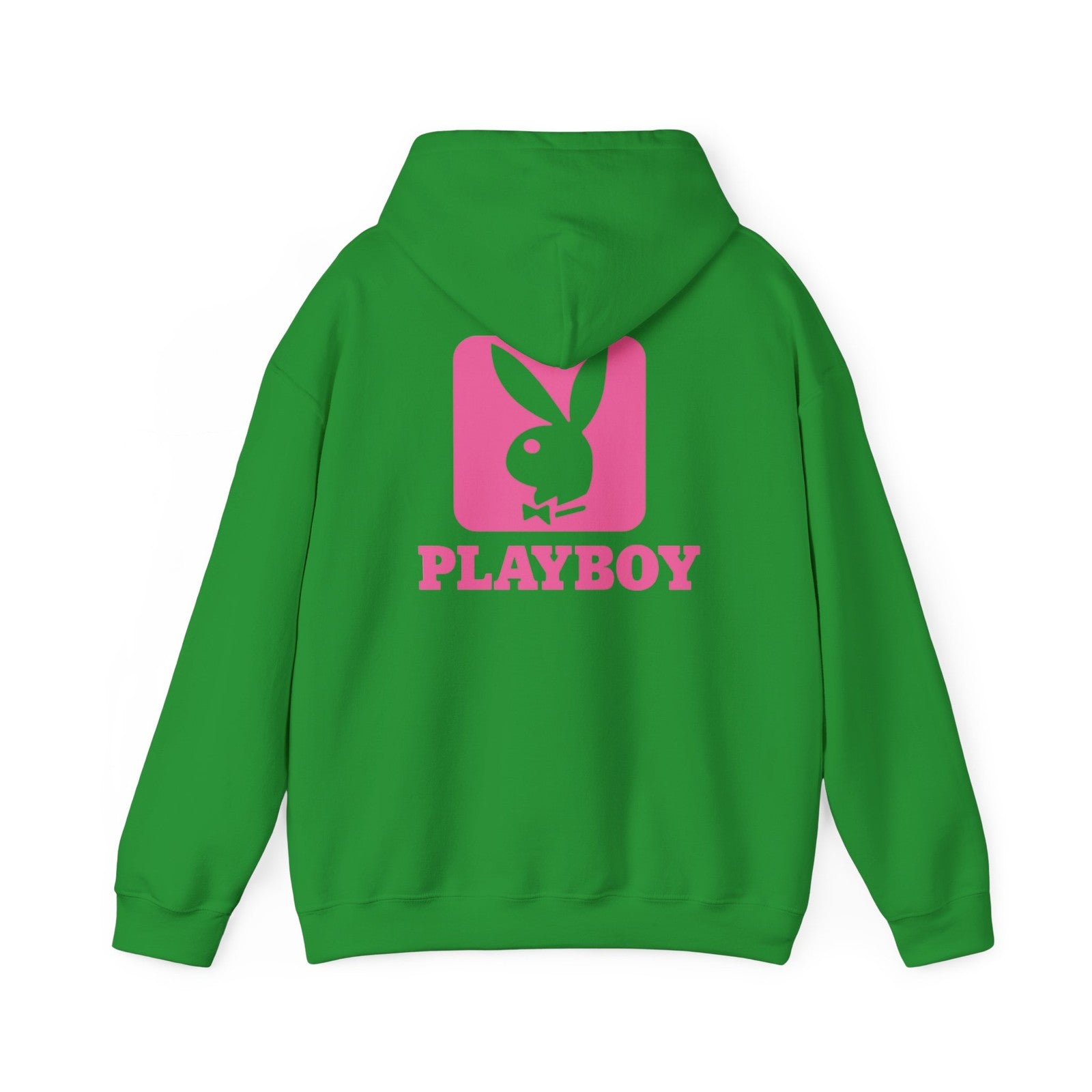 Playboy Bunny Logo Hoodie | Pink Graphic Sweatshirt