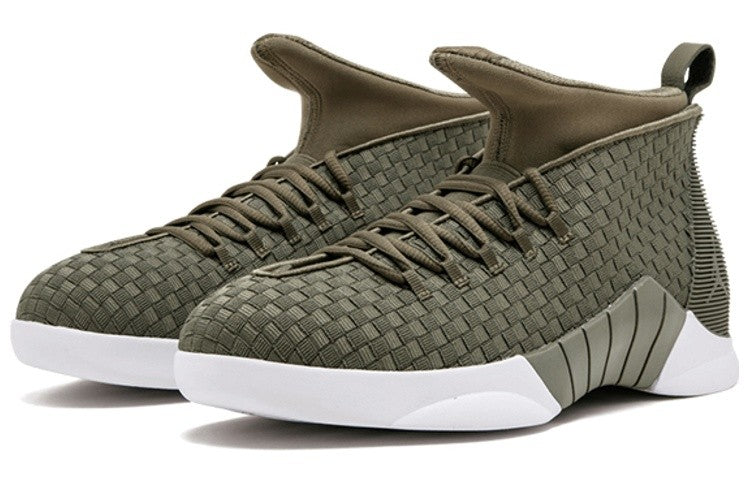 Jordan 15 Retro PSNY Woven Olive AO2568-200