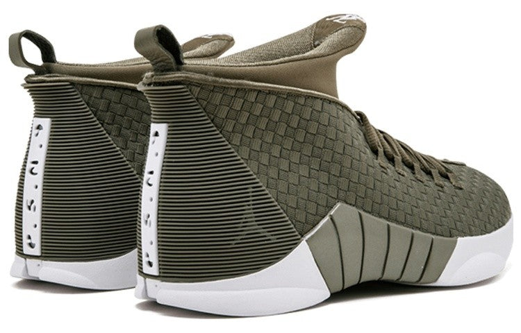 Jordan 15 Retro PSNY Woven Olive AO2568-200