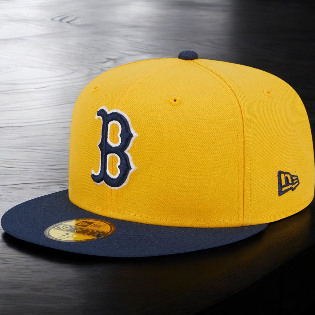 Mens New Era MLB 5950 2TONE COLOR PACK FITTED - BOSTON RED SOX
