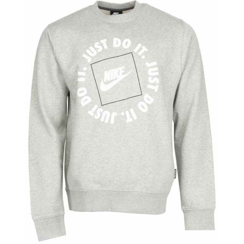Nike Men's Sweatshirt Just Do It Pullover Athletic Long Sleeve Athletic Sweater