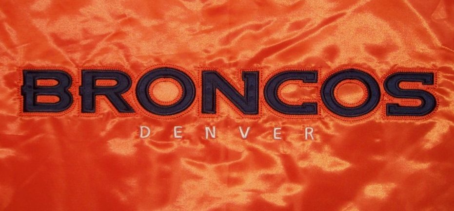 DENVER BRONCOS NFL STARTER Snap Down Jacket  ORANGE