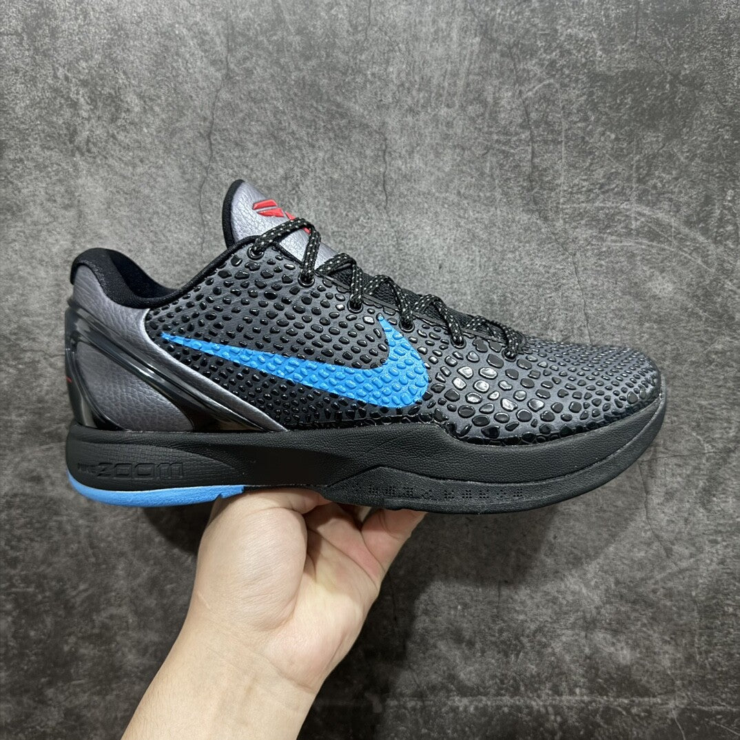 New  NK Zoom Kobe 6 Protro Dark Knight Men's Athletic Shoes