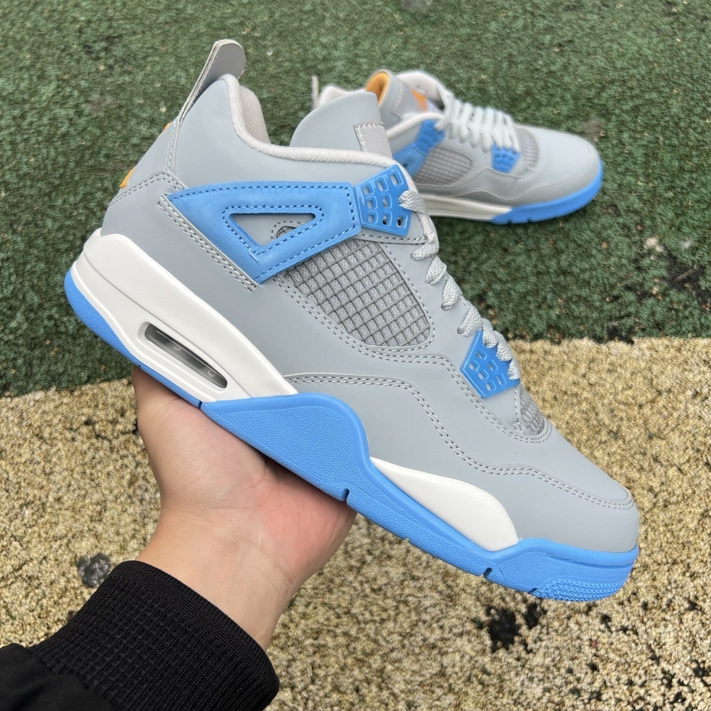 AJ 4 Retro Mist Blue 314254-041 Men's Shoe Sizes 4-13