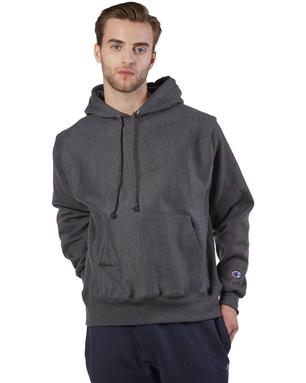 Champion Reverse Weave Pullover Hooded Sweatshirt - S1051