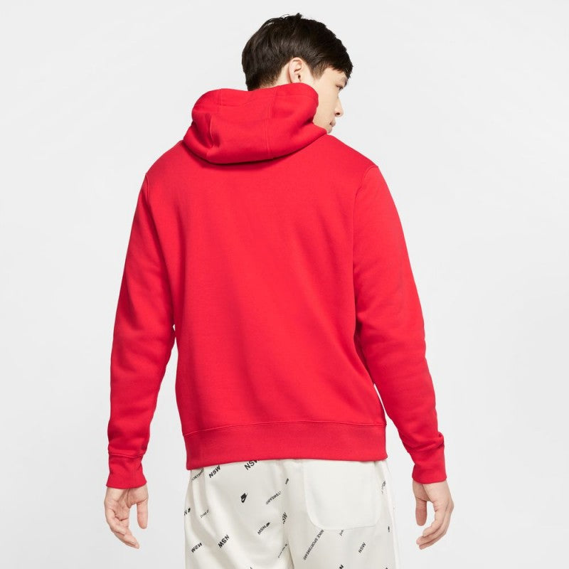 Nike Hoodie Men's Club Fleece Pullover Warm Sportswear Sweatshirt BV2654