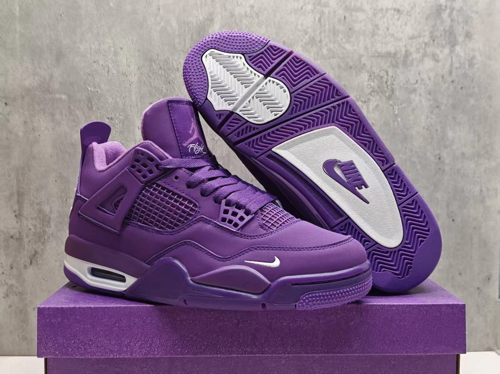 Nigel Sylvester x Jordan 4 Brick by Brick 'Purple Rain' Men's Size US 7-12