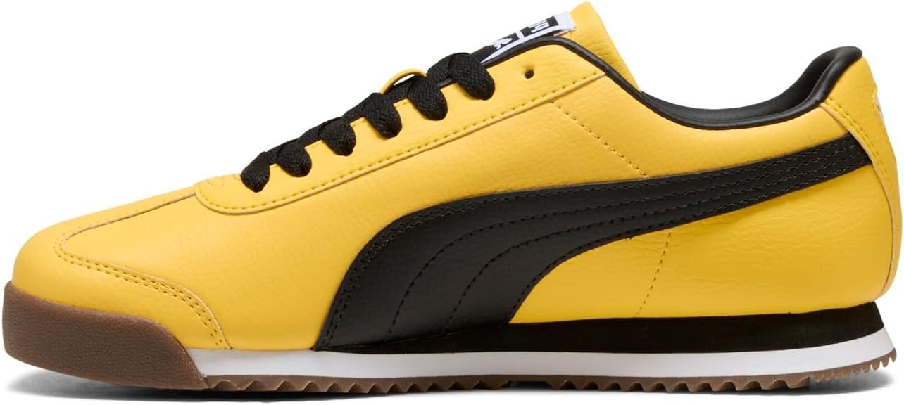 Men's Puma Roma 24 Standard Sunny Yellow-Puma Black (396868 13)