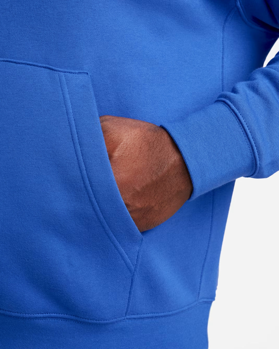 Nike Sportswear Club Fleece Pullover Hoodie Royal Blue Adult M L XL 2XL 3XL