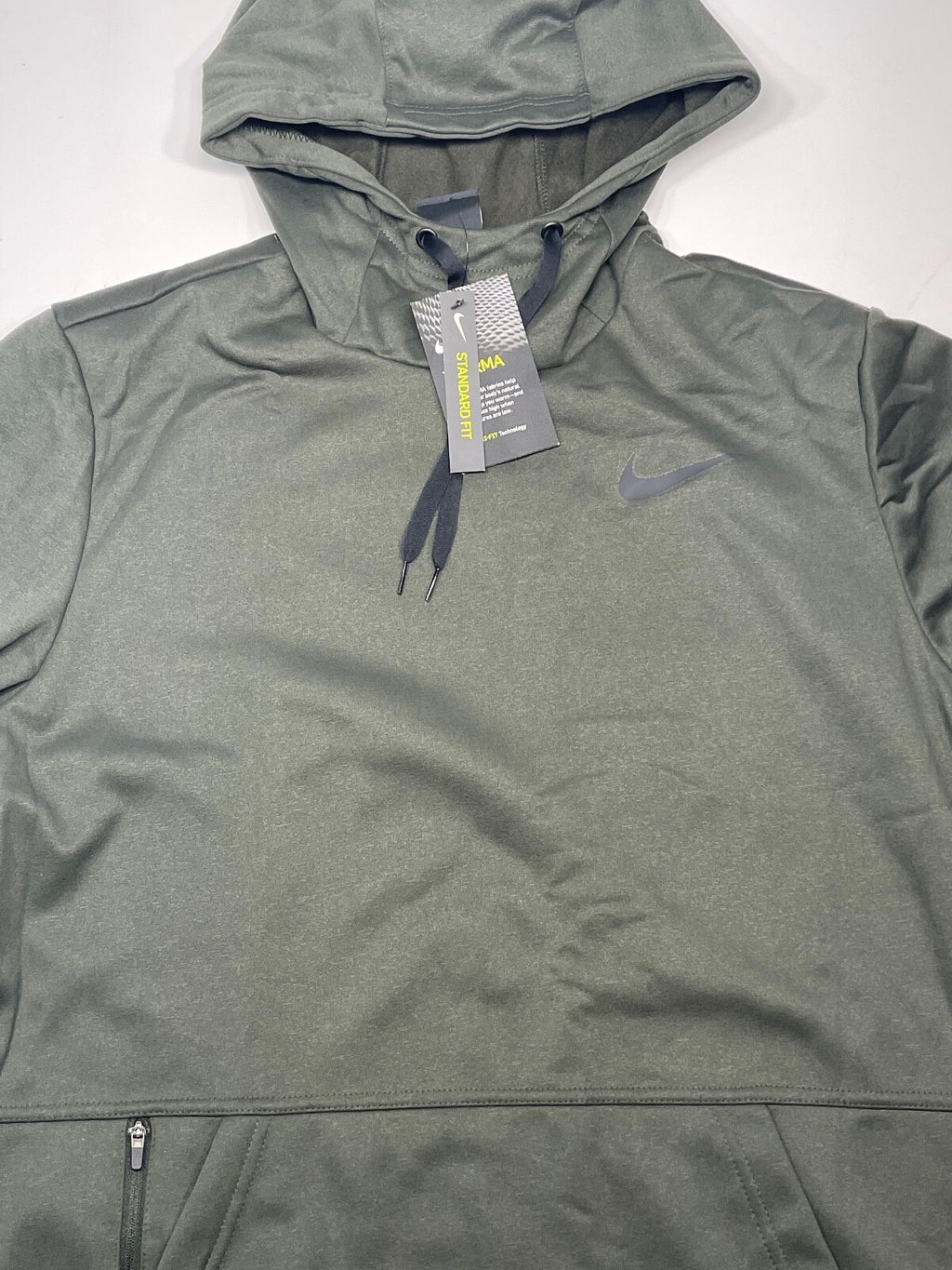NIKE THERMA MENS HOODIE CU6214-355 Sequoia Green