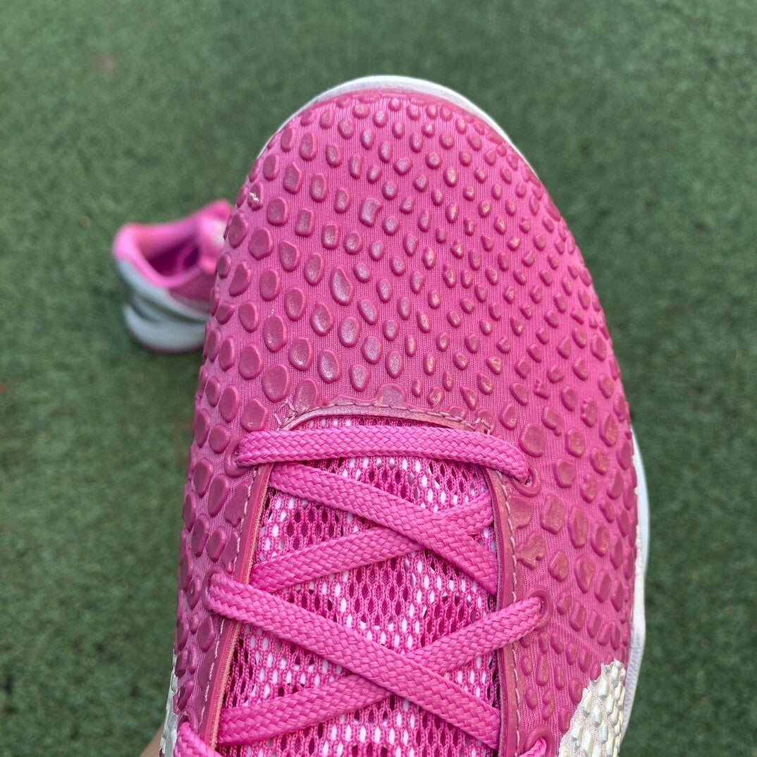 DJ3596-600 NK Kobe 6 Kay Yow Think Pink Men's Shoe Sizes 4-14