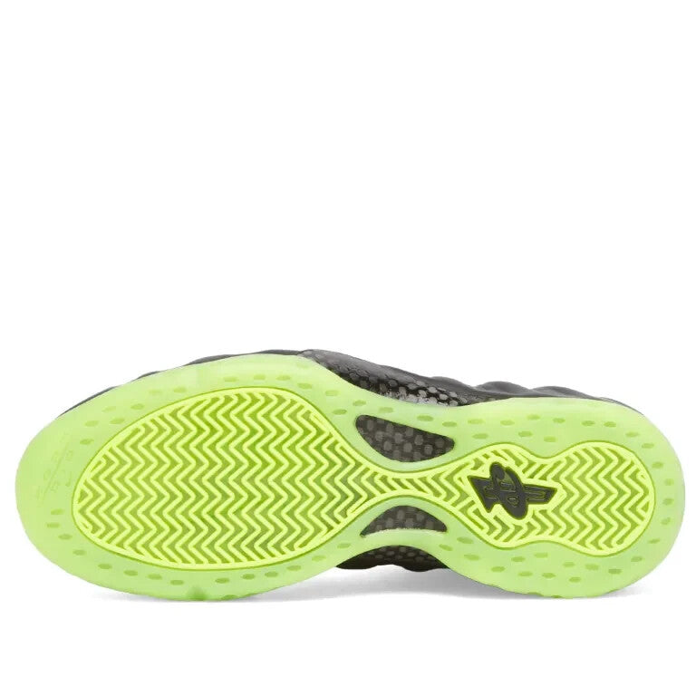 Nike Air Foamposite One Sneaker in Black and Volt Shoes