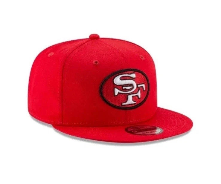 San Francisco 49ers New Era Throwback 9FIFTY Adjustable Snapback NFL Hat Men's
