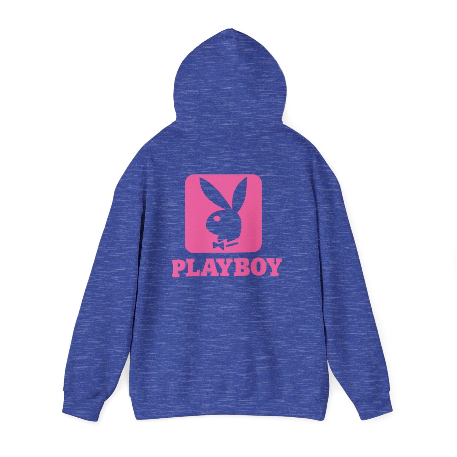 Playboy Bunny Logo Hoodie | Pink Graphic Sweatshirt