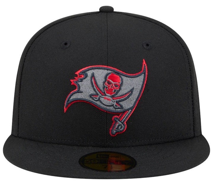 New Era Tampa Bay Buccaneers Color Pop Red & Black 59Fifty Size 7 1/4 🔥