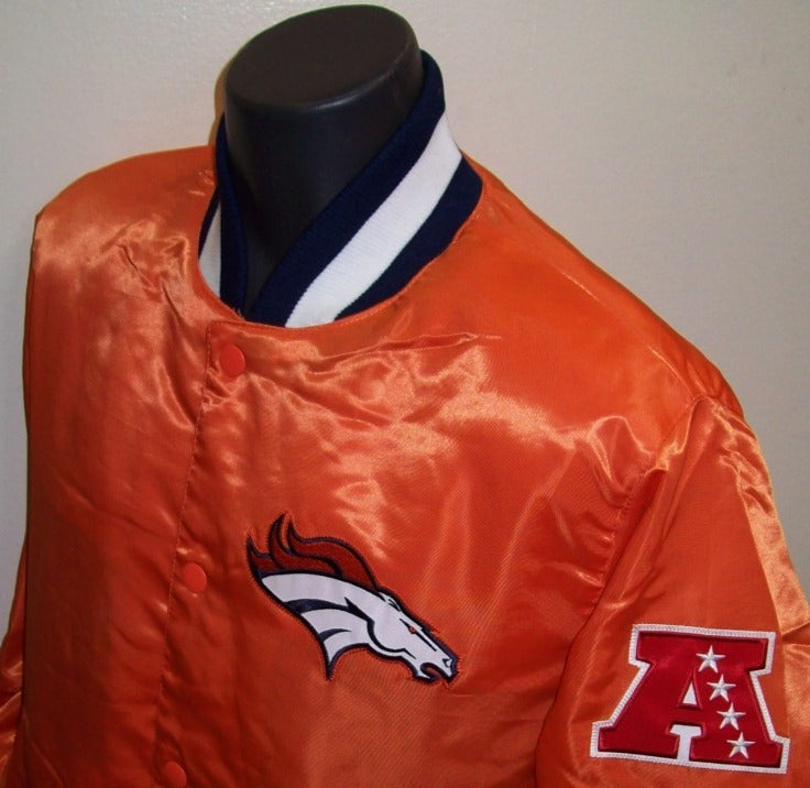 DENVER BRONCOS NFL STARTER Snap Down Jacket  ORANGE