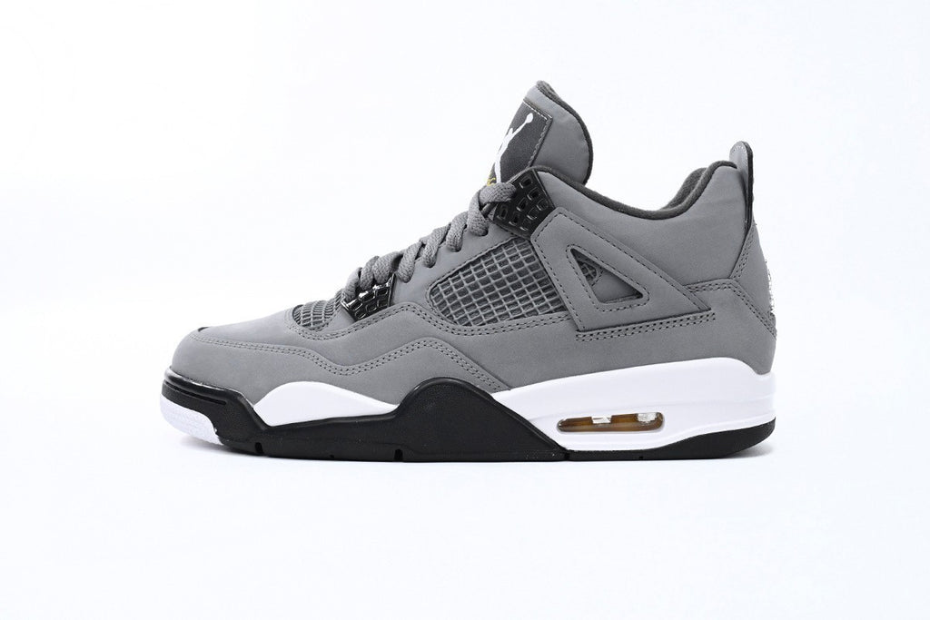 Jordan 4 "Cool Grey" Retro Basketball Shoes Men's Mid Top