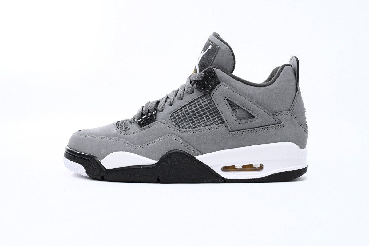 Jordan 4 "Cool Grey" Retro Basketball Shoes Men's Mid Top