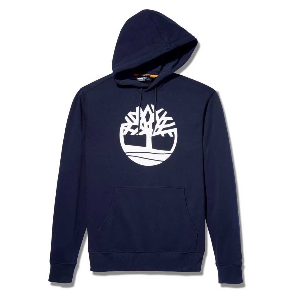 Timberland Mens Hoodie Kennebec River Tree Logo  Pullover Hooded Sweatshirt
