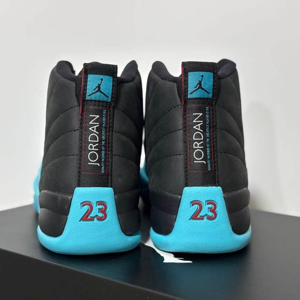 Jordan Air Jordan 12 Retro Gamma Blue Men's Shock - absorbing Non - slip Retro B