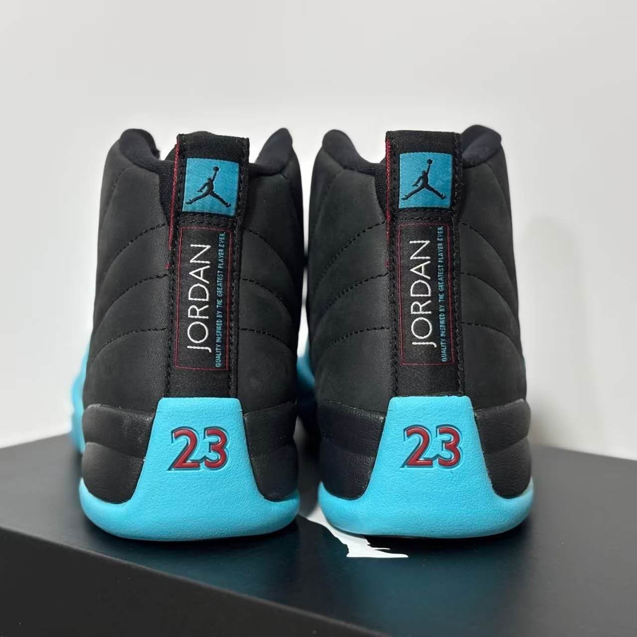 Jordan Air Jordan 12 Retro Gamma Blue Men's Shock - absorbing Non - slip Retro B