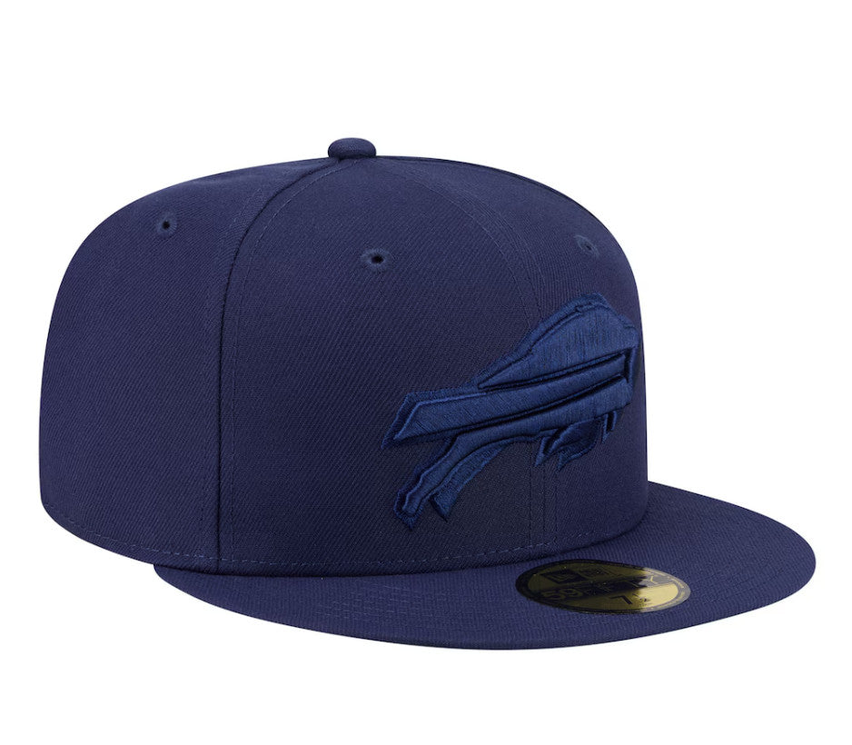 Men's Buffalo Bills New Era Navy Color Pack 59FIFTY Fitted Hat ( Size : 7 3/8 )
