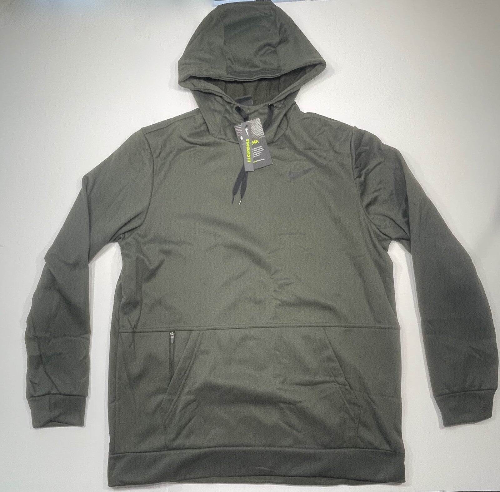 NIKE THERMA MENS HOODIE CU6214-355 Sequoia Green