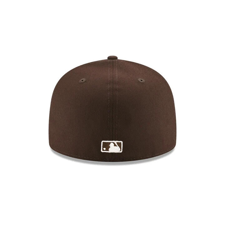 Authentic New Era MLB OnField 59Fifty Fitted Cap San Diego Padres Brown/Yellow