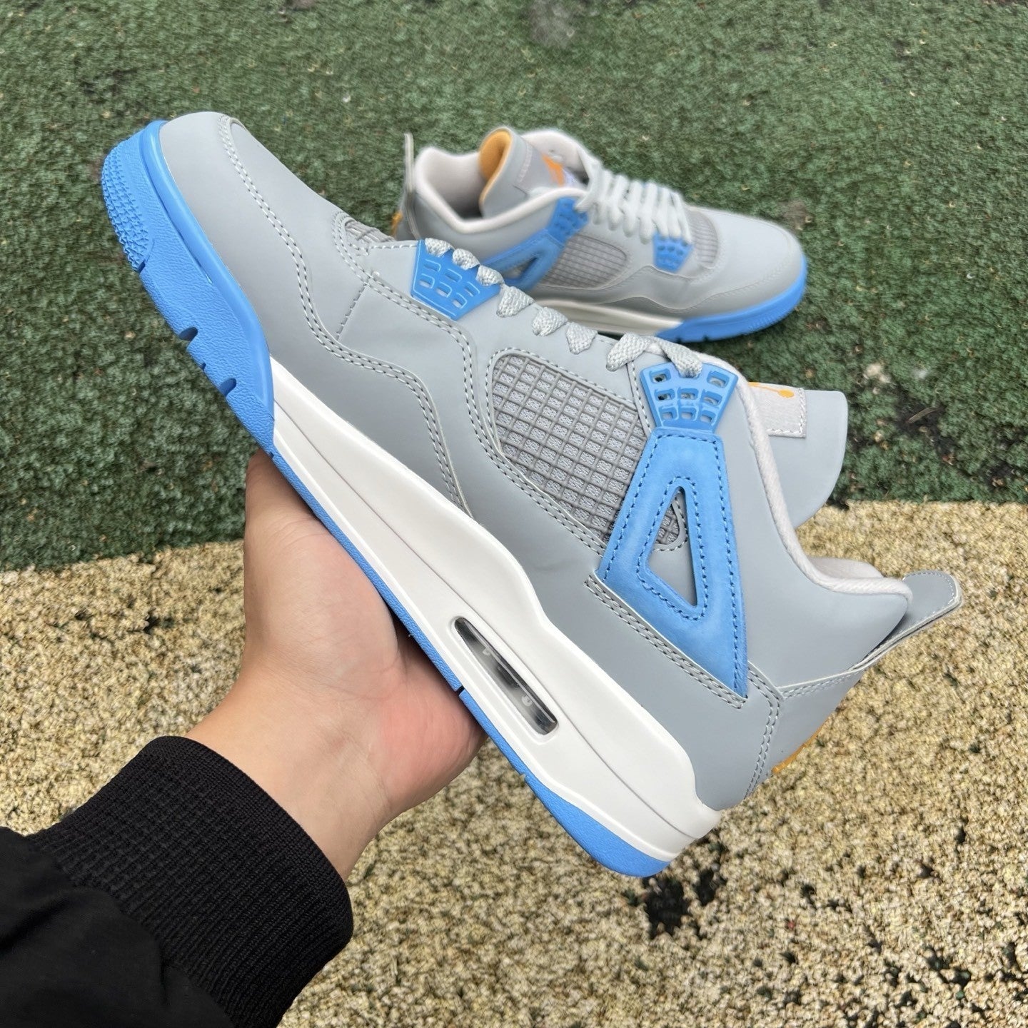 AJ 4 Retro Mist Blue 314254-041 Men's Shoe Sizes 4-13