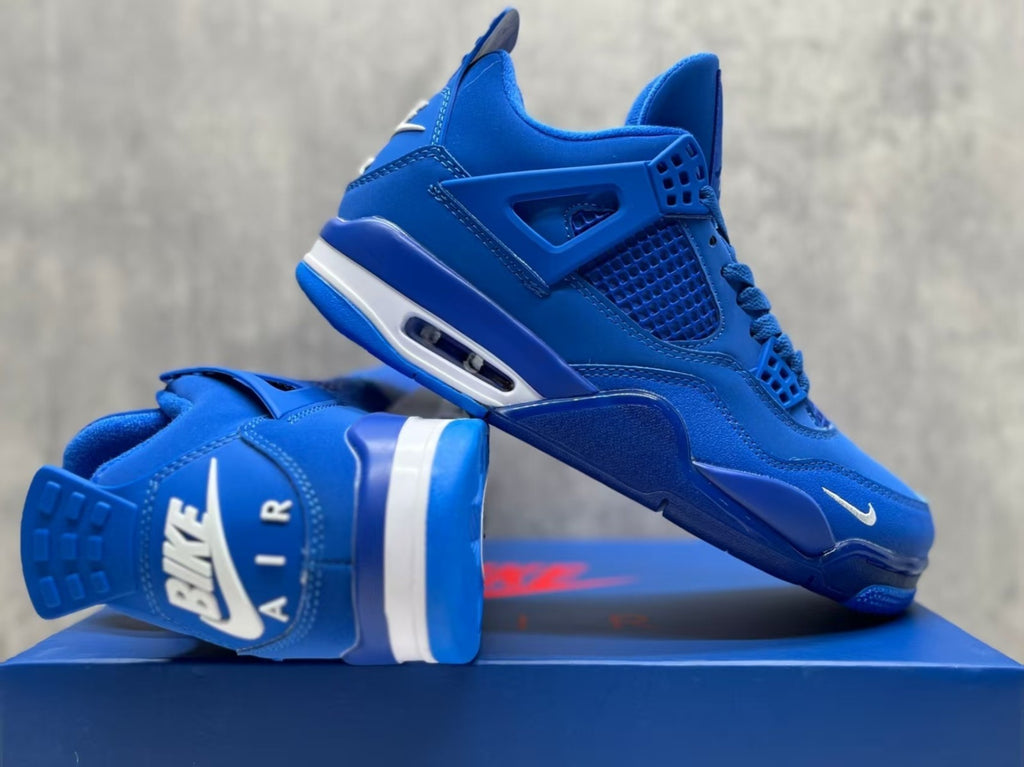 Nigel Sylvester x Jordan 4 Retro OG Brick By Brick Blue Mens Size US 7-12