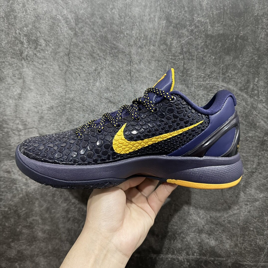 New NK Zoom Kobe 6 Protro Empire Purple 429659-002 Mens Athletic Shoes Authentic