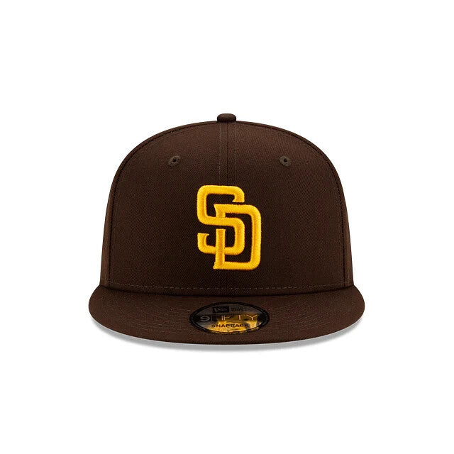 Authentic New Era MLB OnField 59Fifty Fitted Cap San Diego Padres Brown/Yellow