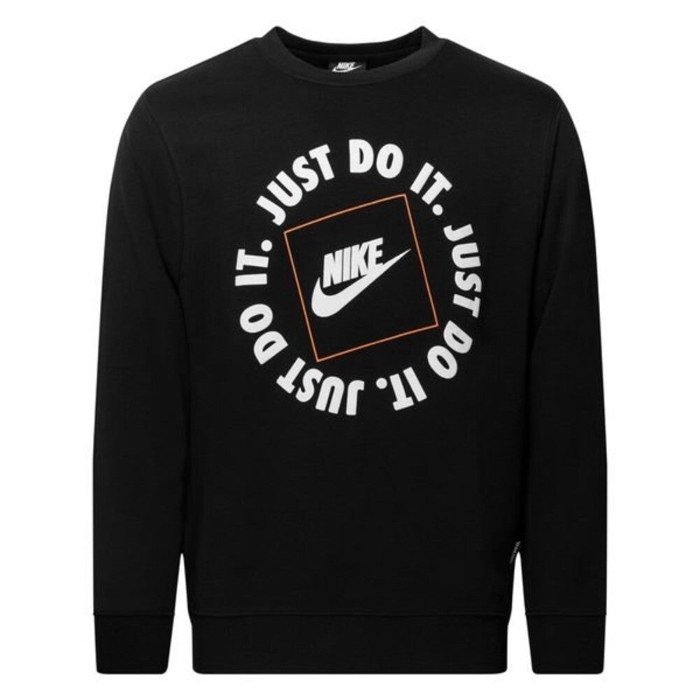Nike Men's Sweatshirt Just Do It Pullover Athletic Long Sleeve Athletic Sweater