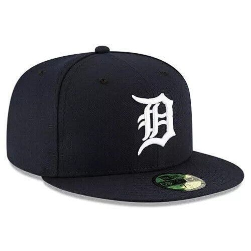 NEW Men's Detroit Tigers Navy Blue Collection On-Field Home 59FIFTY Fitted Hat