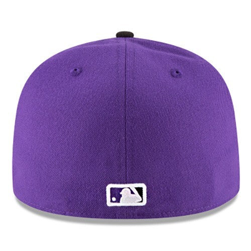 New Era Colorado Rockies Purple Fitted Hat MLB Authentic 2017 On Field ALT2 Cap