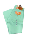 Levi's Men's 501 Shrink To Fit Original Fit Color Mint Green 005012597